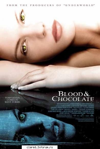 blood and chocolate blood and chocolate detalii film&nbsp; &nbsp; &nbsp; nota&nbsp; &nbsp;