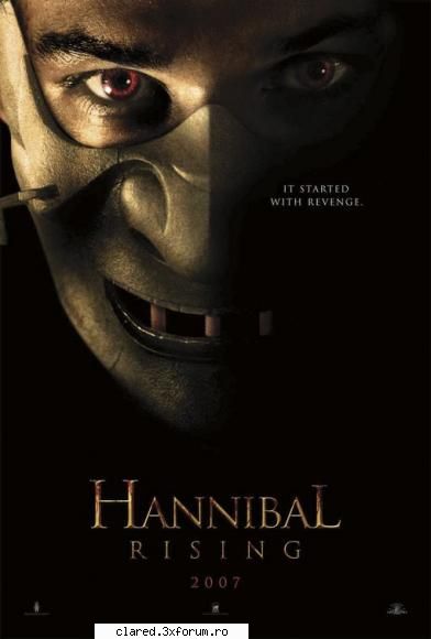hannibal rising hannibal risingdata &nbsp; februarie &nbsp; &nbsp; peter &nbsp; &nbsp; thomas &nbsp;